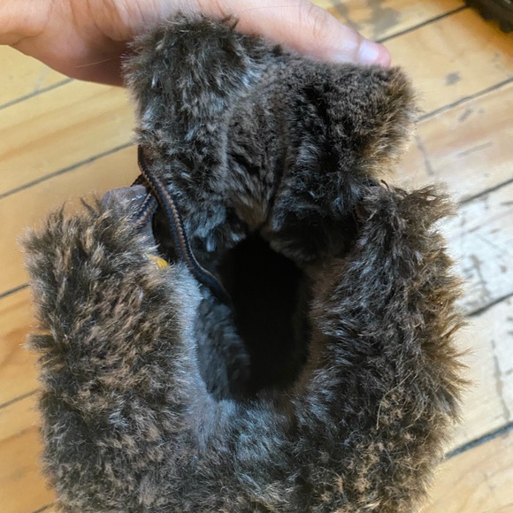 Cozy and cute combat winter boots - Picture 3 of 4